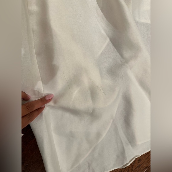 **** SOLD****White Maxi Dress - Picture 3 of 8